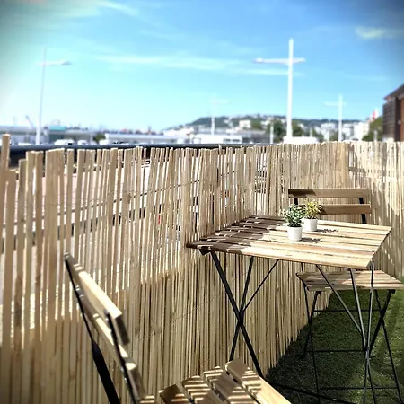 La Longue Vue-appart Vue Avec Balcon-parking Apartman *