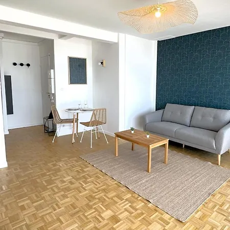 La Longue Vue-appart Vue Avec Balcon-parking Apartman
