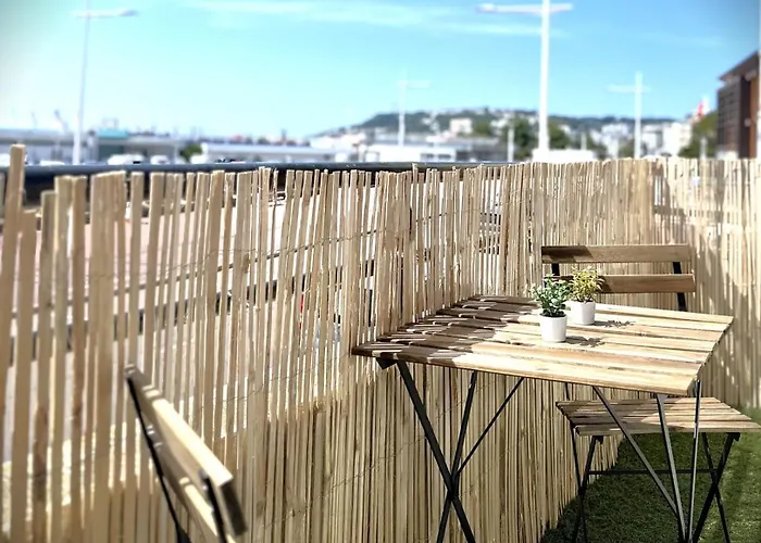 La Longue Vue-appart Vue Avec Balcon-parking Apartment *