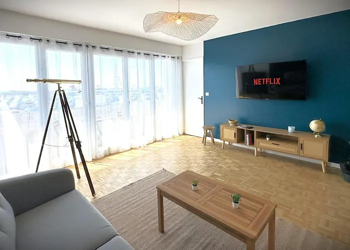 Apartment La Longue Vue-appart Vue Avec Balcon-parking